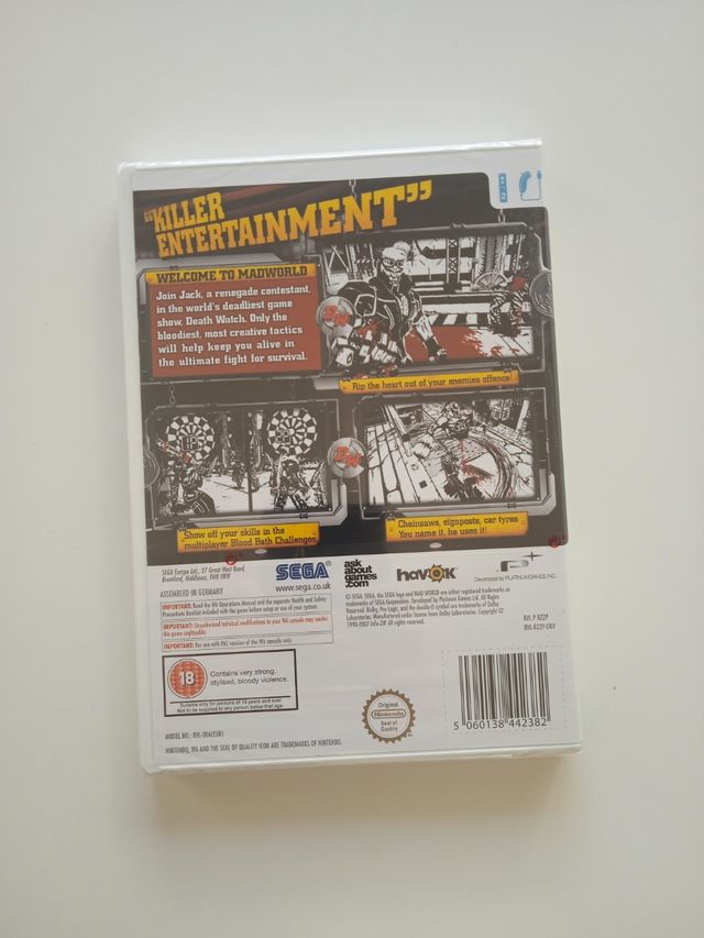 MadWorld Wii - PAL - Sellado precintado