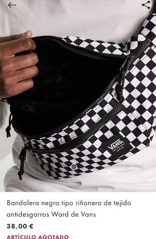 Riñonera Vans | Negra y Blanca..