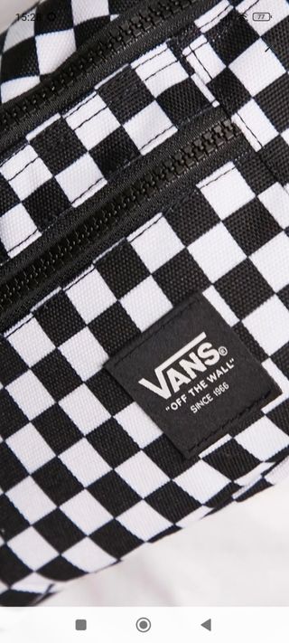 Riñonera Vans | Negra y Blanca..