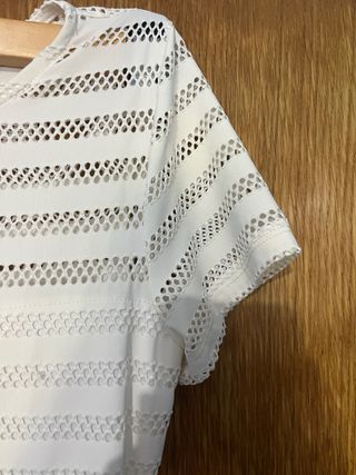 Vestido blanco roto talla S