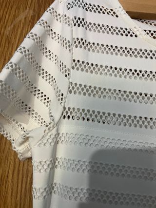 Vestido blanco roto talla S