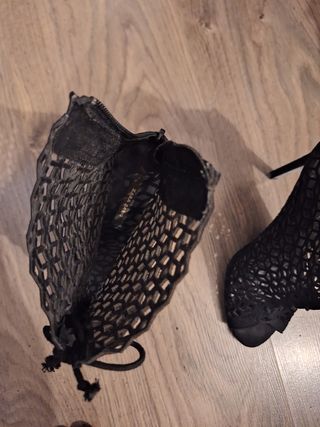 Stivaletti Zara neri estivi 36