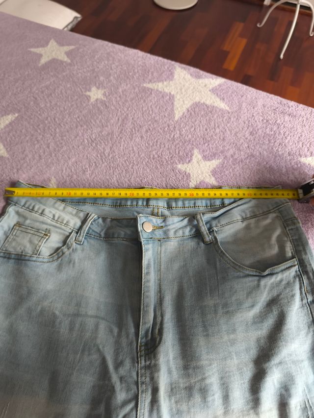 Shorts vaqueros azules claros