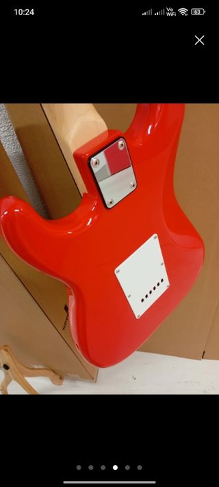 Pack guitarra eléctrica + funda + amplificador 