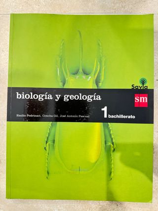 Biología y geología. 1 Bachillerato. Savia