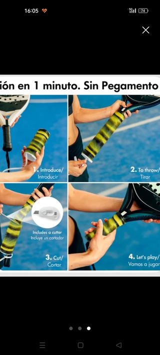 Overgrip Helix Pro - Antideslizante