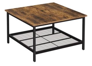 Mesa centro café - madera & metal
