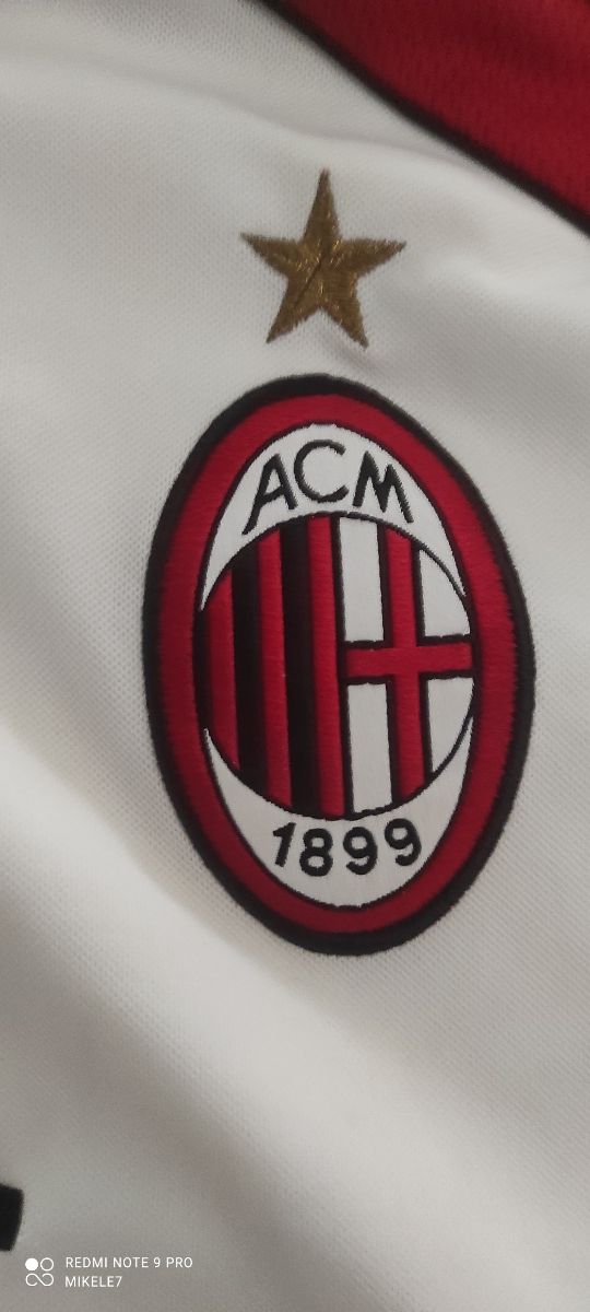 Maglia AC Milan Opel 2000-01 Maglia di 25anni