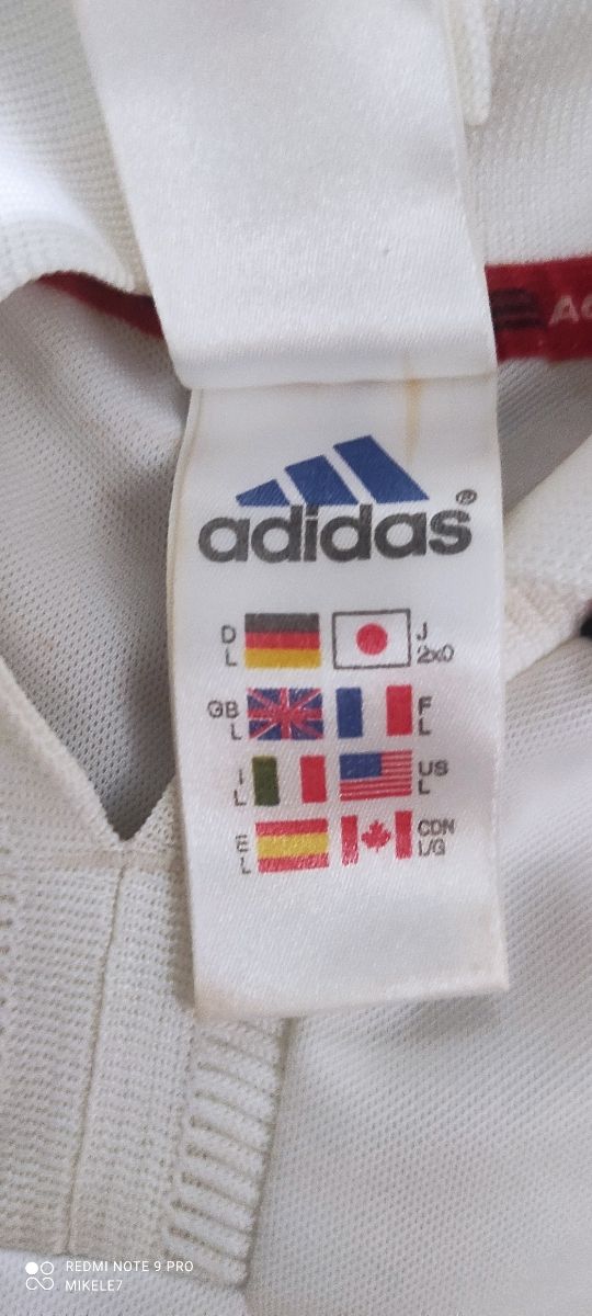 Maglia AC Milan Opel 2000-01 Maglia di 25anni