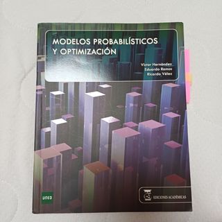 Modelos probabilísticos y optimización. (Spanis...