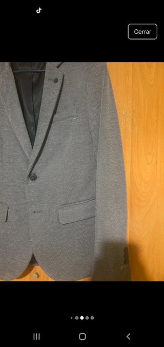 Chaqueta americana JVz gris
