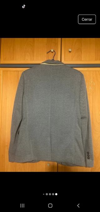 Chaqueta americana JVz gris