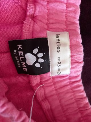 Conjunto Kelme Leftie rosa
