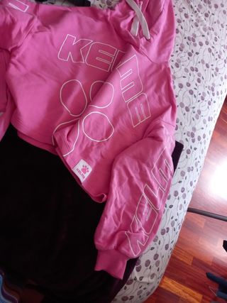 Conjunto Kelme Leftie rosa