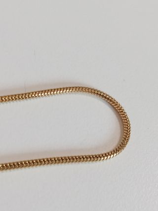 Pulsera en gf14k - Cadena serpiente
