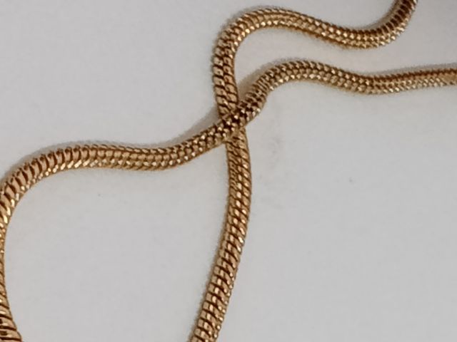 Bracciale GF14k - Catena a serpente