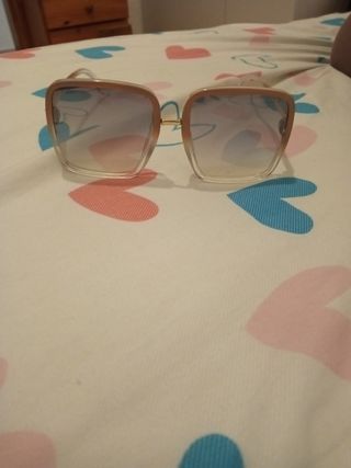 Gafas de sol beige-rosa