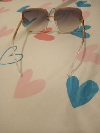 Gafas de sol beige-rosa