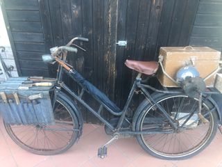 Bicicletta dell'arrotino degli antichi mestieri