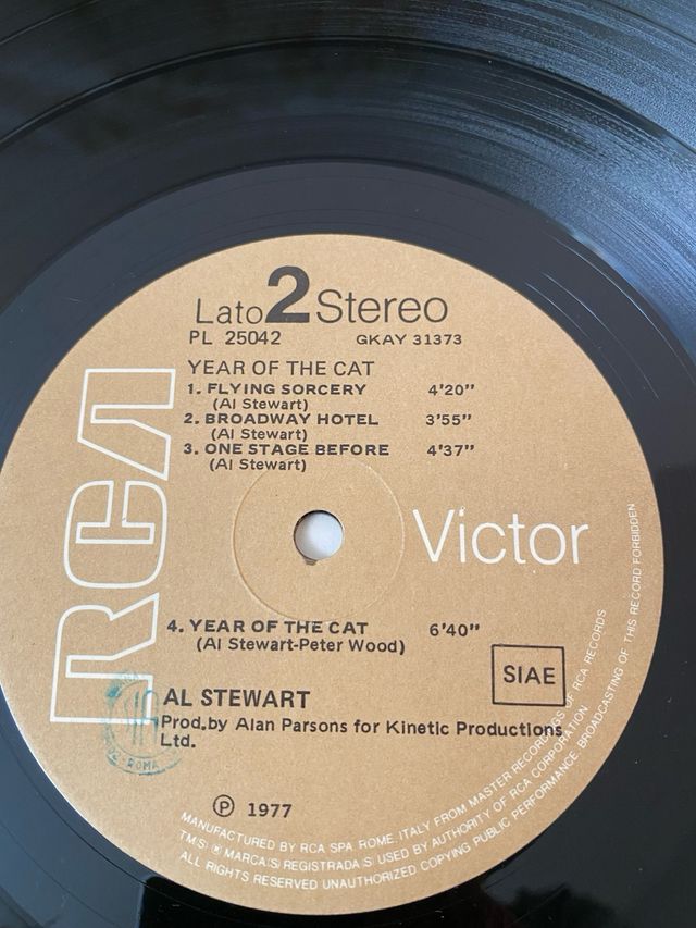 Al Stewart - Year of the Cat (Vinile)