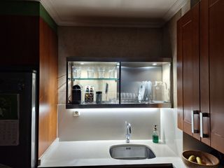 Estantería metálica de cocina-Desayunador