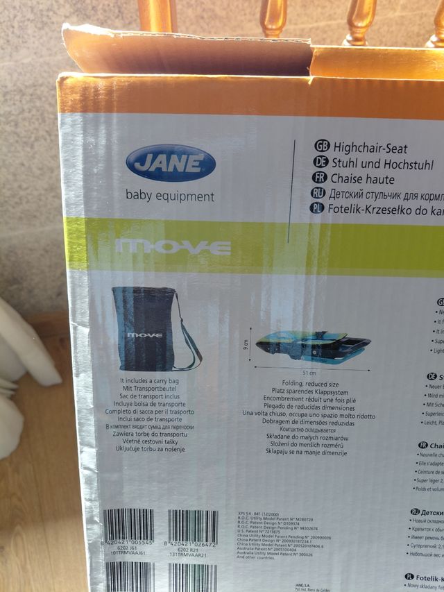 Trona JANE Move plegable