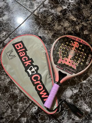 Pala Pádel Black Crown Hurricane