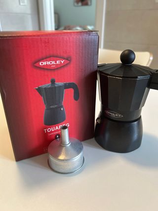 Cafetera italiana Moka Oroley 1 taza