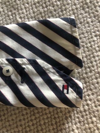 Camisa Tommy Hilfiger rayas azul-blanco
