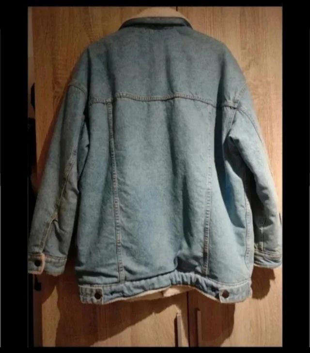 Chamarra vaquera borrego