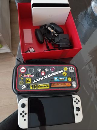 Nintendo Switch OLED blanca