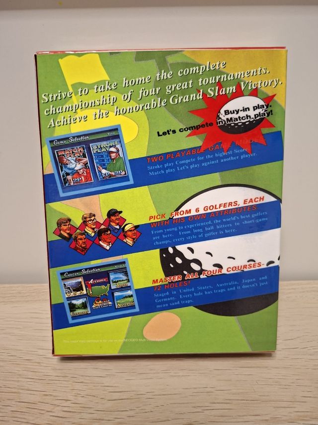 Neo Turf Masters / Big Tournament Golf Neo Geo MVS