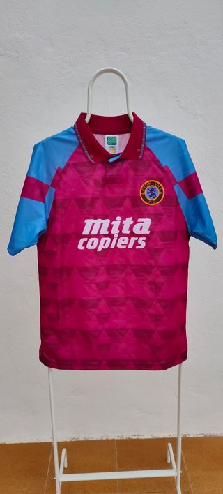 Camiseta Aston Villa años 90
