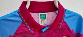 Camiseta Aston Villa años 90