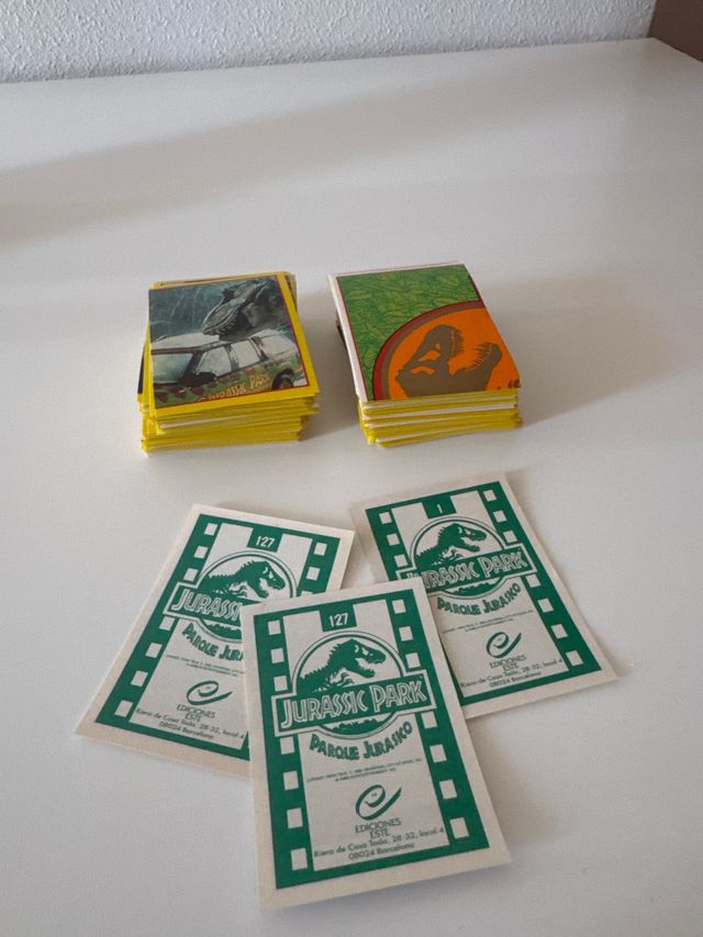 Cromos Jurassic Park