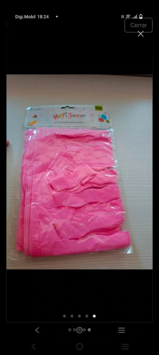 Decoracion cumpleaños Princesa Rosa