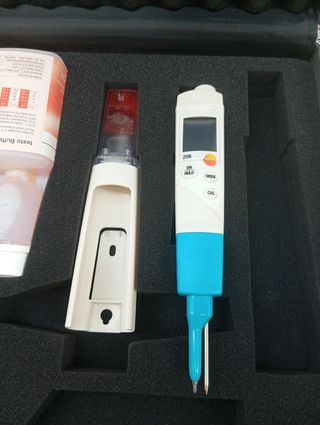 pHmetro testo 206-ph2 - Para medios semisólidos 