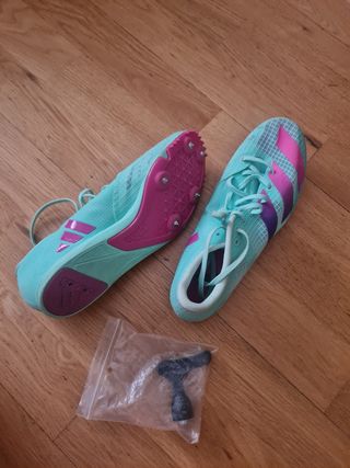 Zapatillas Adidas turquesa-rosa