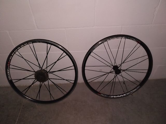 Rueda bici 26"  delantera y tracera