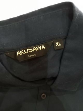 2 Camicie Uomo Blu Slim Fit XL