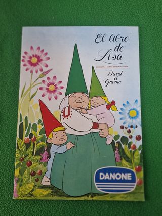 Album cromos El Libro Lisa David el Gnomo Danone