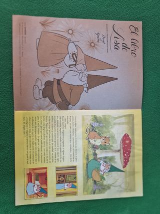 Album cromos El Libro Lisa David el Gnomo Danone