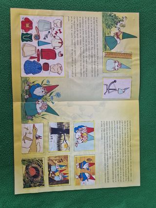 Album cromos El Libro Lisa David el Gnomo Danone