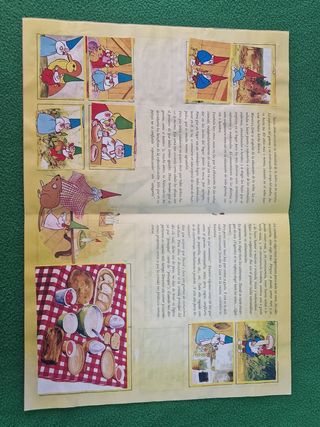 Album cromos El Libro Lisa David el Gnomo Danone