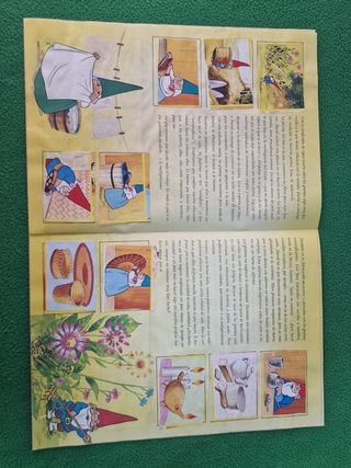 Album cromos El Libro Lisa David el Gnomo Danone
