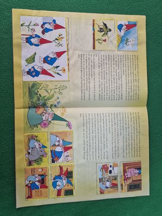 Album cromos El Libro Lisa David el Gnomo Danone