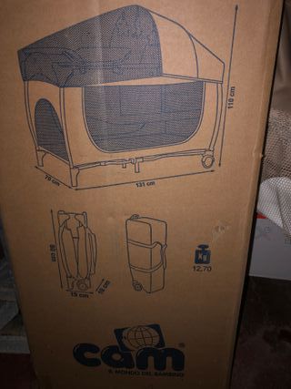 Lettino da campeggio Cam - 12,7 kg