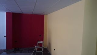 Alisado gotelé y pintura