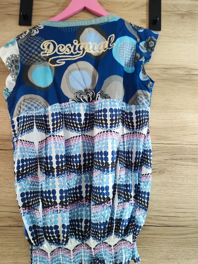 Blusa Desigual azul - M