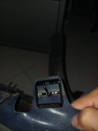 Sandali Birkenstock Milano blu 42